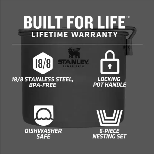 Stanley Adventure Cookset for Two