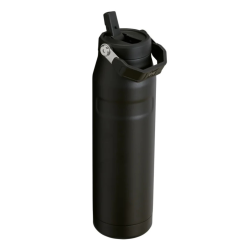 Stanley IceFlow Flip Straw Bottle 2.0, 1.06L - Black