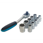 Streetwize 11pc 1/2” Ratchet Driver Socket Set