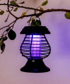 Streetwize 2 in 1 Solar Yellow Flame Bug Lantern-outdoor lighting-bug protection