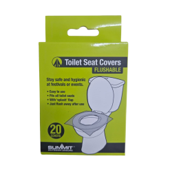 Summit Festival Toilet Seat Covers 20pk