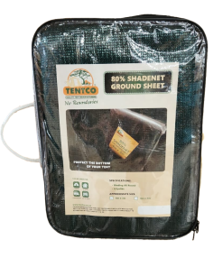 Tentco 80% Shadenet Groundhseet-camping equipment