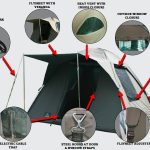 Tentco Junior Safari Bow Deluxe Tent-camping tent