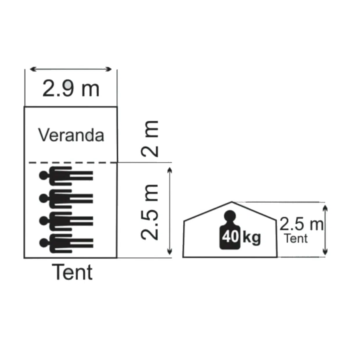 Tentco Sahara Junior Tent
