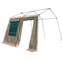 Tentco Snr Gazebo Side Wall with Door and Window