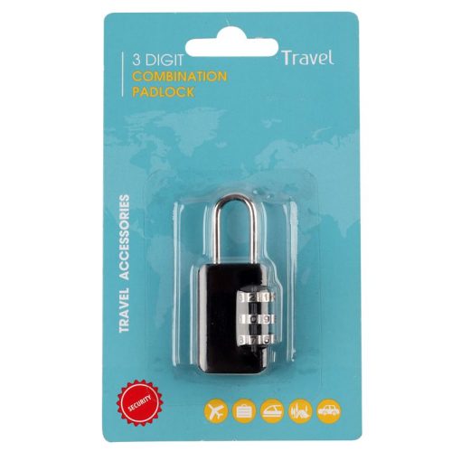 3 Digit Combination Padlock