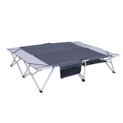 Oztrail Easy Fold Queen Size Stretcher Bed-Stretcher bed
