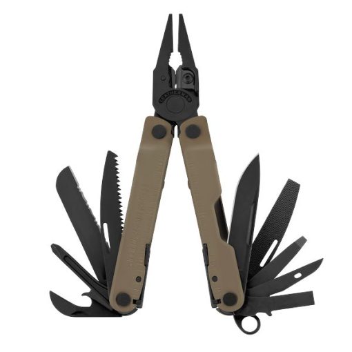 Leatherman Rebar Multitool Coyote Tan-hunting knife