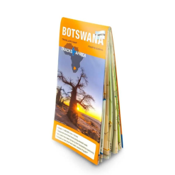 Tracks 4 Africa Botswana Traveller’s Paper Map 4th Edition