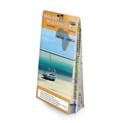 Tracks4Africa Mozambique & Malawi Traveler’s Paper Map 3rd Edition