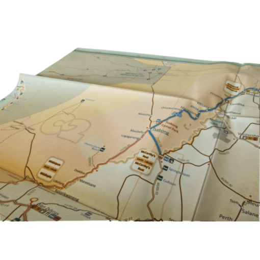 Tracks 4 Africa South Africa Traveller’s Paper Map 2nd Edition