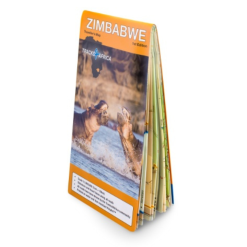 Tracks4Africa Zimbabwe Paper Map - 1st Edition