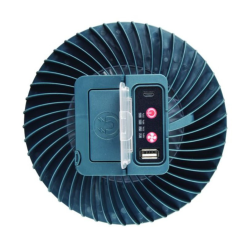 Ultratec Twista USB Rechargeable Fan With LED